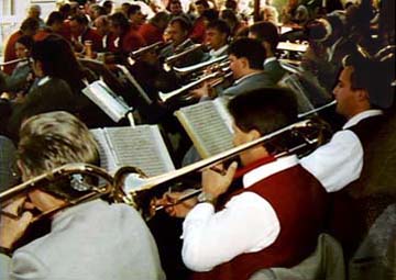 Band from the side