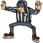Graphic of a linesman