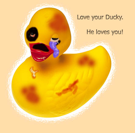 An Abused Rubber Ducky