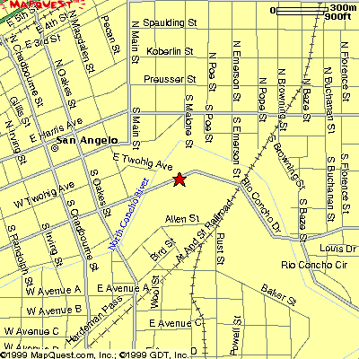 Map of Club meeting location