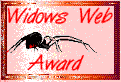widow's web award