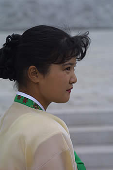 Our guide at the Reunification Monument