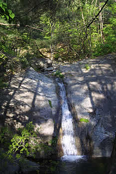 Waterfall in Myohyang Mountains