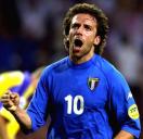 Celebrating his goal against Sweden, for Euro 2000.