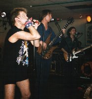 Johnny, Rhino and Laurie Wisefield
