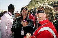 Rick on the grid in Bahrain (courtesy Formula1.com