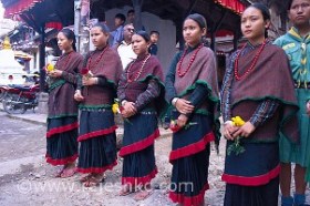 Typical Newwari dress
