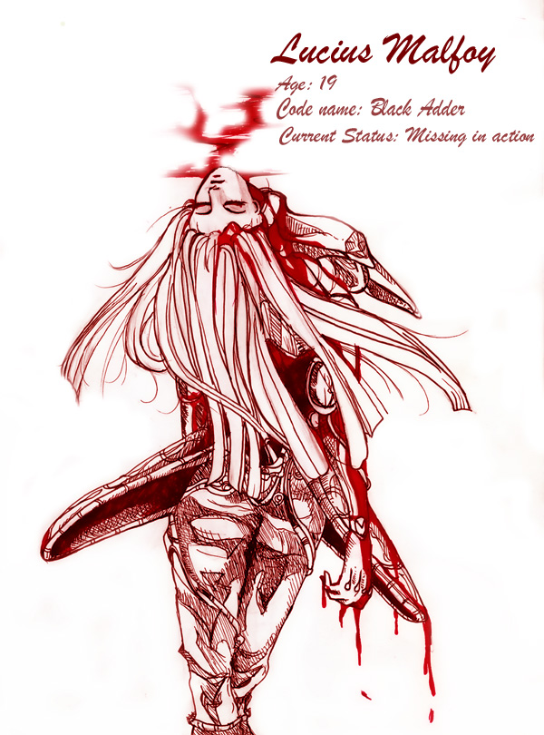 What have I told you about playing rough with Mr. Riddle, Lucius?