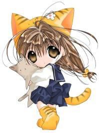 Puchiko with her neko