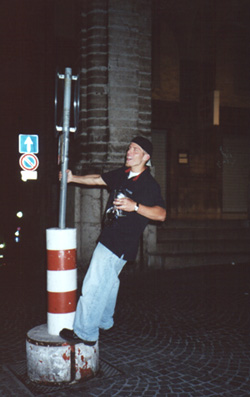 At least he wasn't spinning around & dancing on the pole!