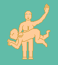 Spanking OTK -Female