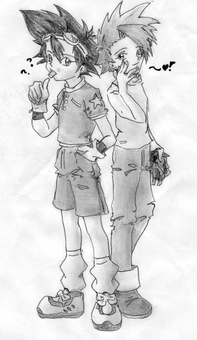 ISN'T THIS JUST TOO SUGOI FOR WORDS!
This was drawn by pegasus