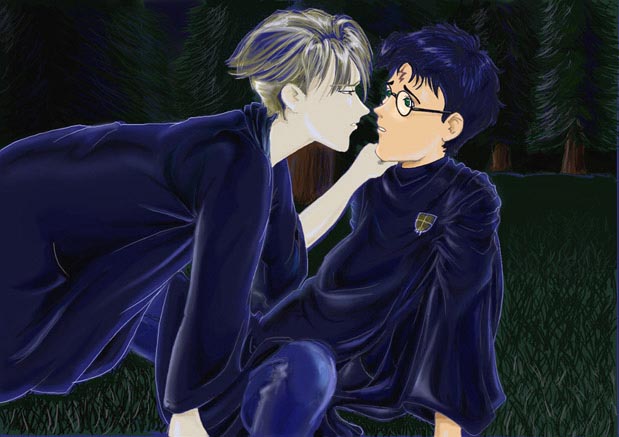 Harry Potter and Draco Malfoy