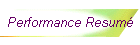 Performance Resum
