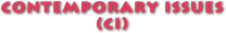 Contemporary Issues (CI)