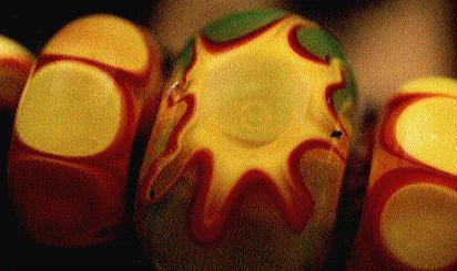 click for more Soft glass beads