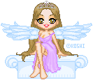 the little doll of me as an angel all blown up huge like on the nyau-chan base