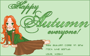 happy autumn!