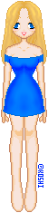 a shaded doll
