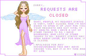 requests are currently CLOSED