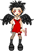 ooh.  a goffic angel.