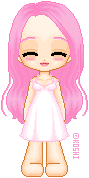 a pink haired hanako!! i love these bases! sooooo cute!!!!!