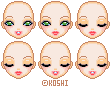alternative faces and heads