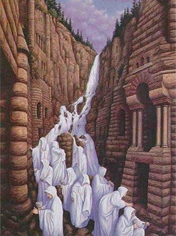 stream of fog..Be Ye monks? friend or foe?