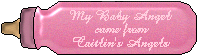 My Baby Angel came From Caitlin's Angels