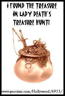 I Found The Treasure in Lady Death's Treasure Hunt