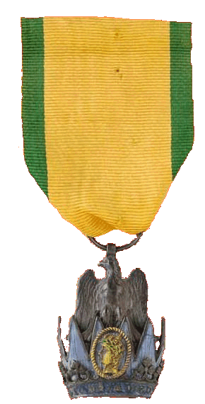Order of the Iron Crown, Medal   Awarded for maintaining the 6�me Division & II�me Corps web sites 