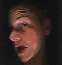 A picture of me taken with my scanner.