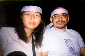 Germaine and Me at Blue Man Group