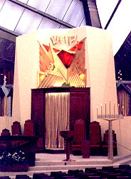 inside synagogue