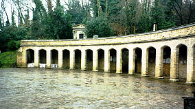 Cemetary entrance