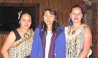 me w/ some maori performers