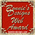 Award Bonnie's Designs 9/2002