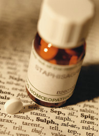 Homeopathic Medicine Bottle