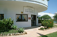 Entrada al Centro Quropractico Thomsen