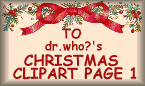 to dr.who?'s Christmas clipart page 1