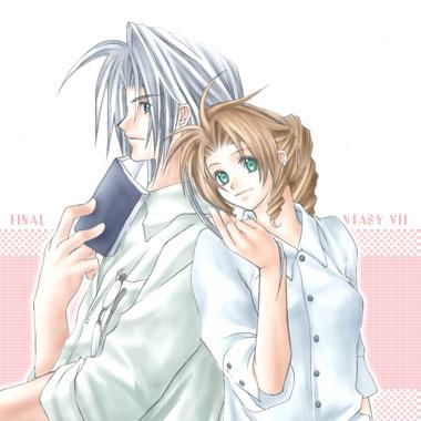 Sephiroth y Aeris