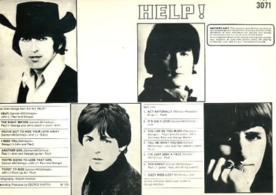 Help! Back Cover
