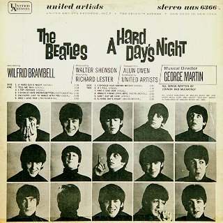 A Hard Day's Night Back Cover
