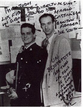 The signatures are of Mario Casta�eda and Luis Alfonso Mendoza, for all Due South fans.
