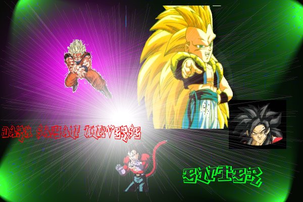 Dark Saiyan Universe Splash. Click 2 Enter