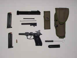 Glavni deli pištole Beretta 92FS