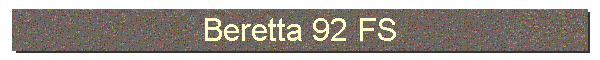 Beretta 92 FS