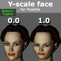 Y-scale face for Posette