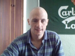 me with shaven head