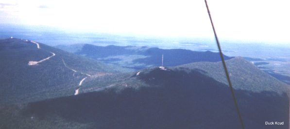 Vue sur la caldeira